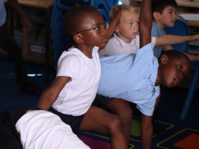 Healthy living week at rosherville academy