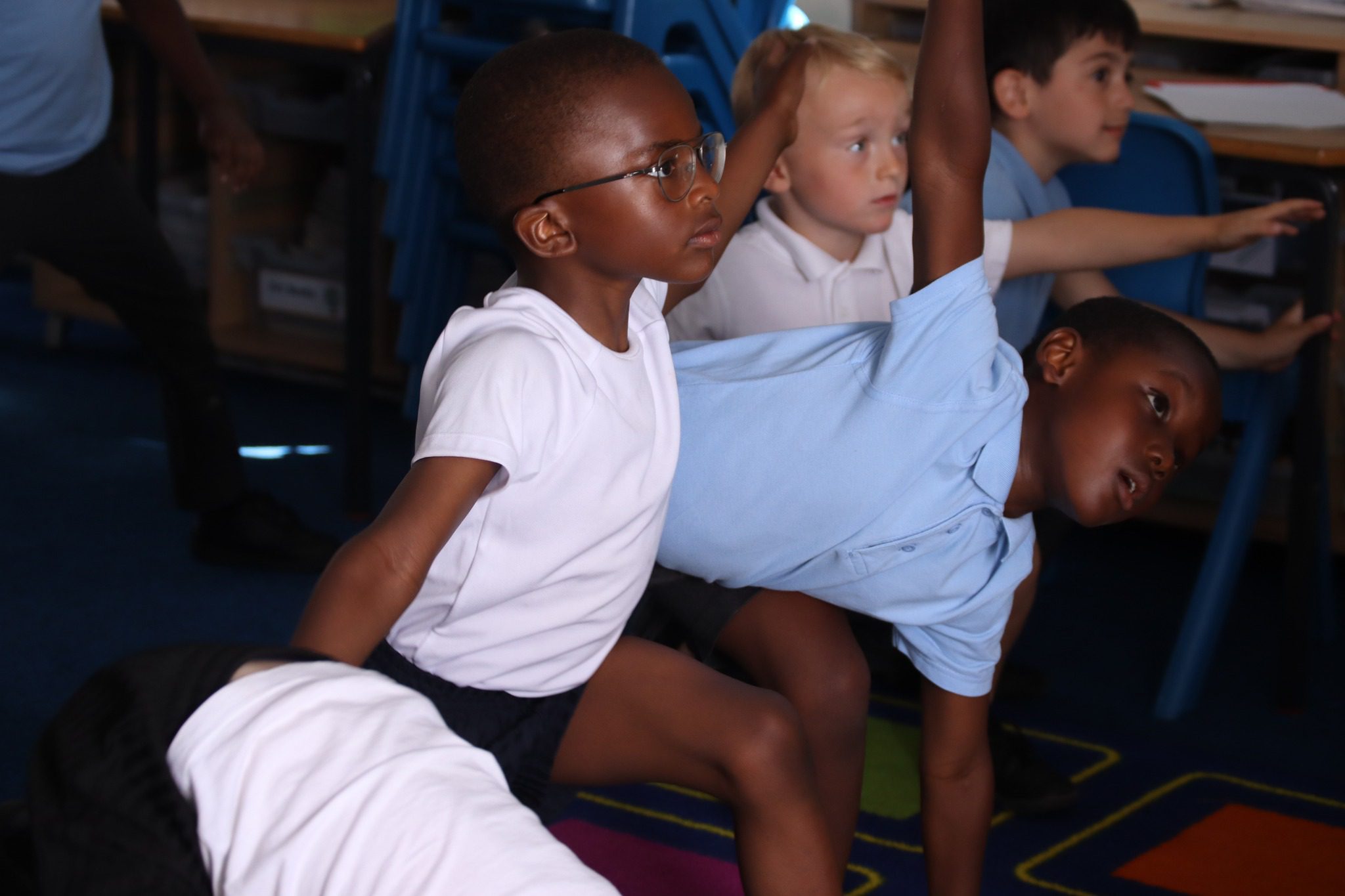 Healthy living week at rosherville academy