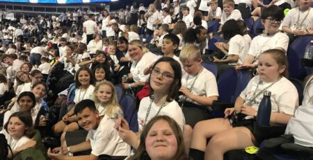 rosherville cofe academy performed at o2 young voices