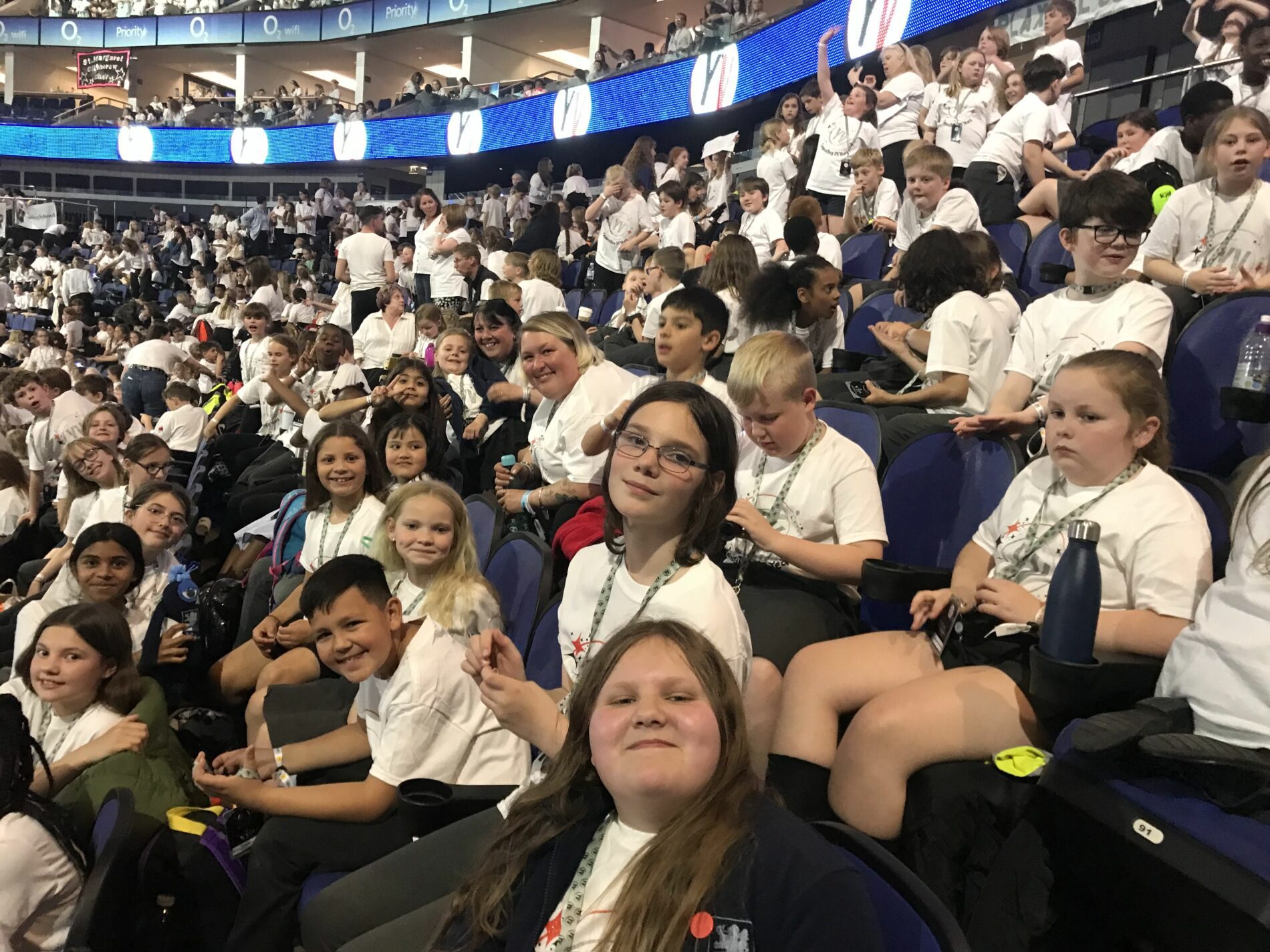 rosherville cofe academy performed at o2 young voices