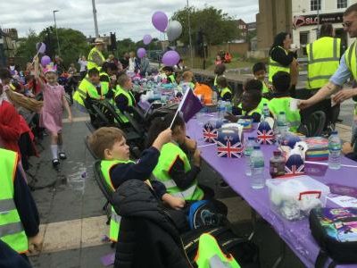 rosherville academy at the queens jubilee party