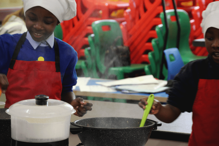 roots to food cooking at rosherville academy