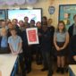 rosherville academy standing up and showing racism the red card